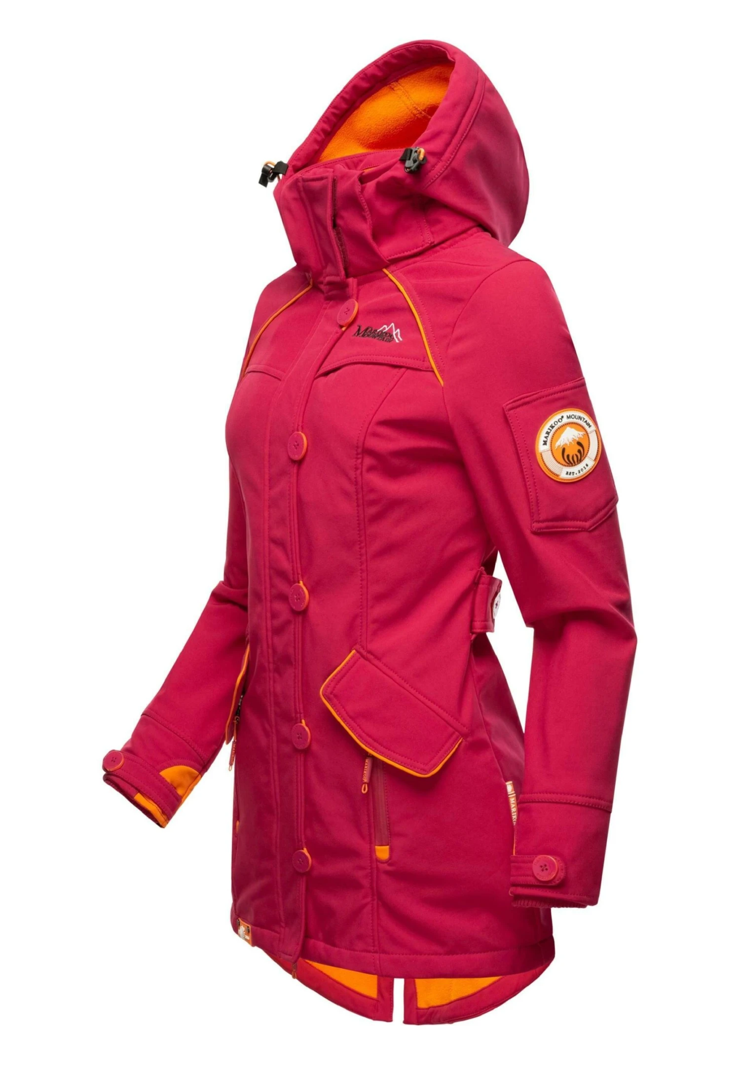 Soulinaa - Parka - Fuchsia