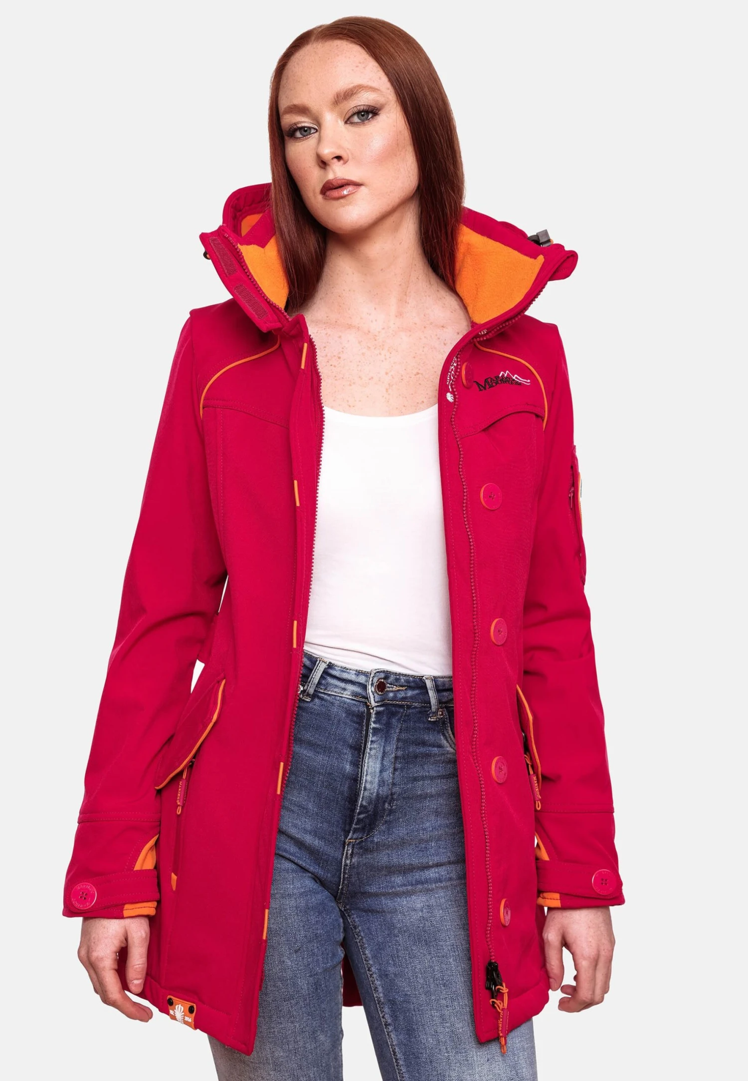 Soulinaa - Parka - Fuchsia