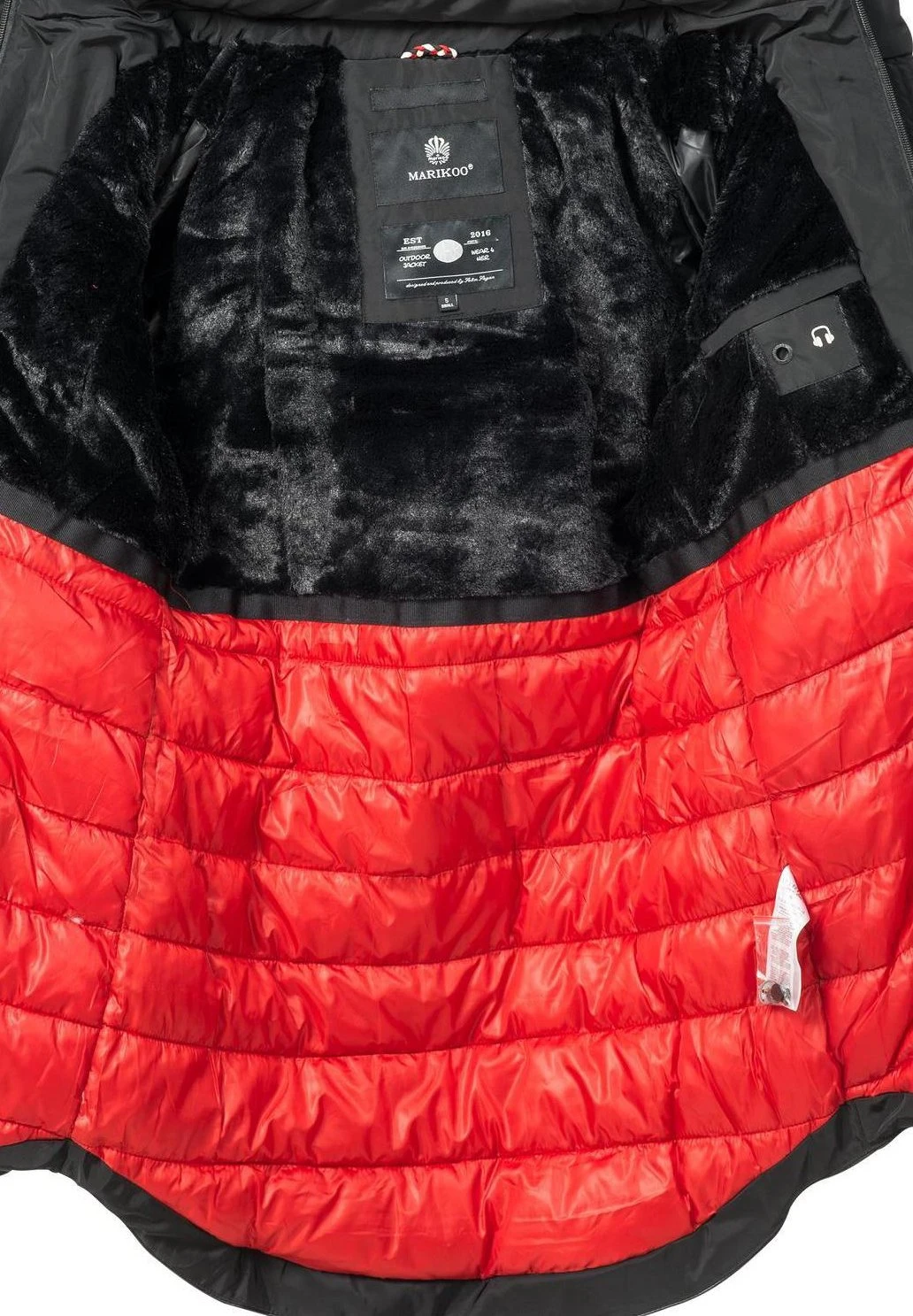 Moonshine - Abrigo De Invierno - Black