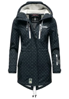 Marikoo Zimtzicke - Parka - Navy Dots