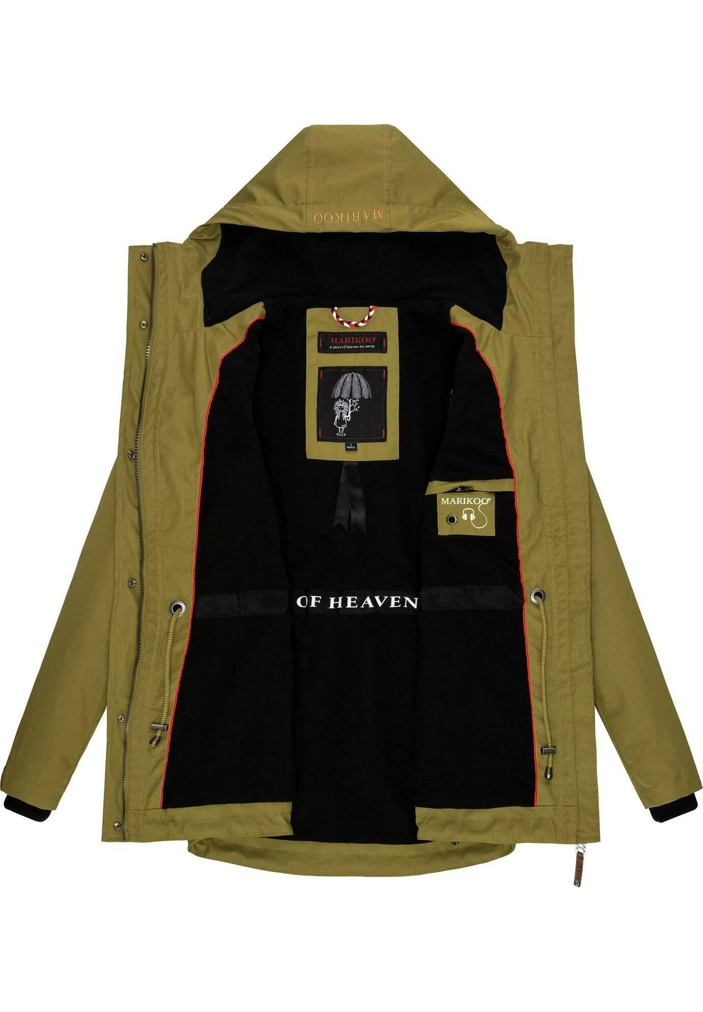 Babetaa - Parka - Moss Green