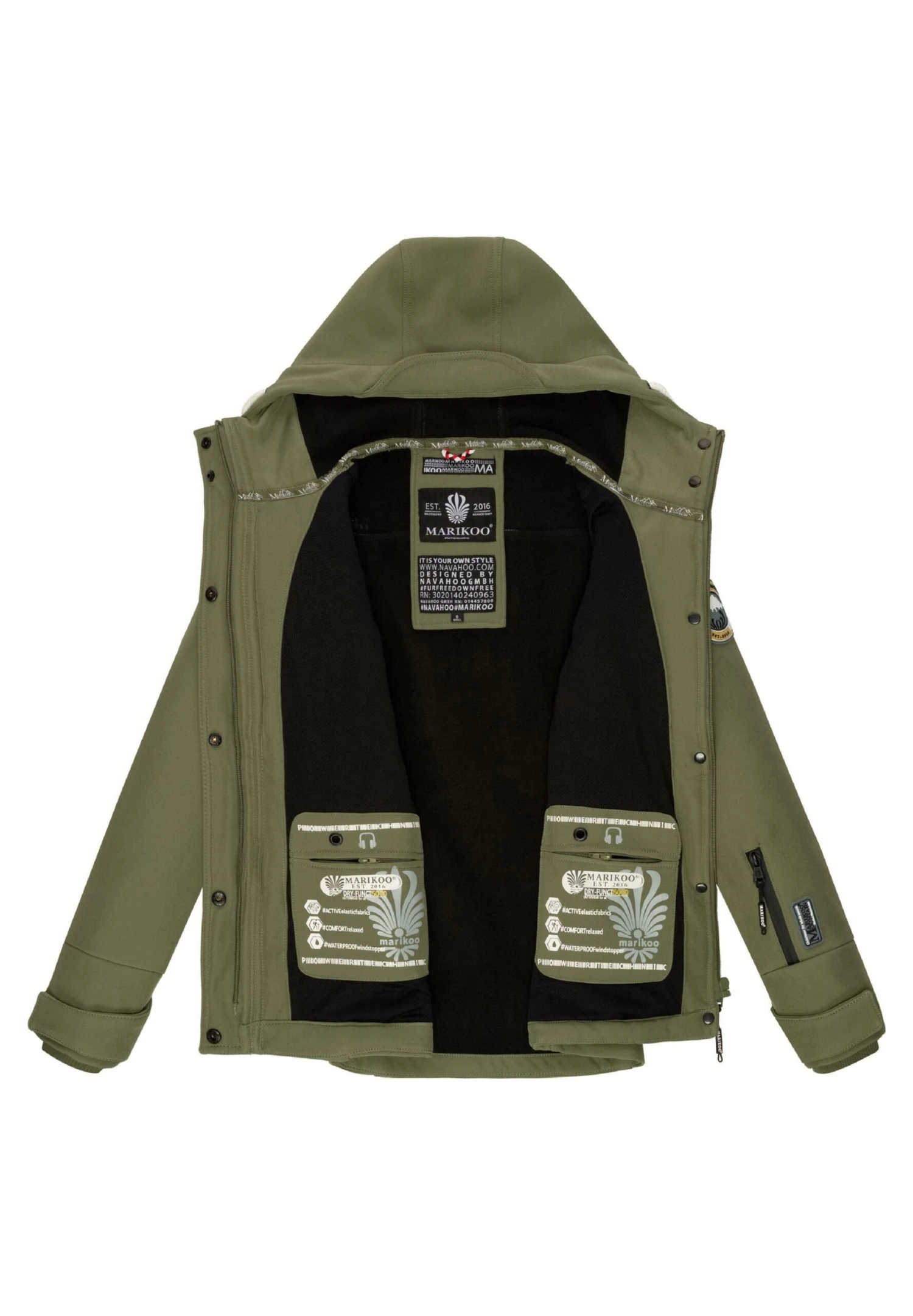 Funktions - Chaqueta Outdoor - Green Melange