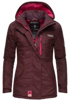 Marikoo Chaqueta De Invierno - Dark Red Melange