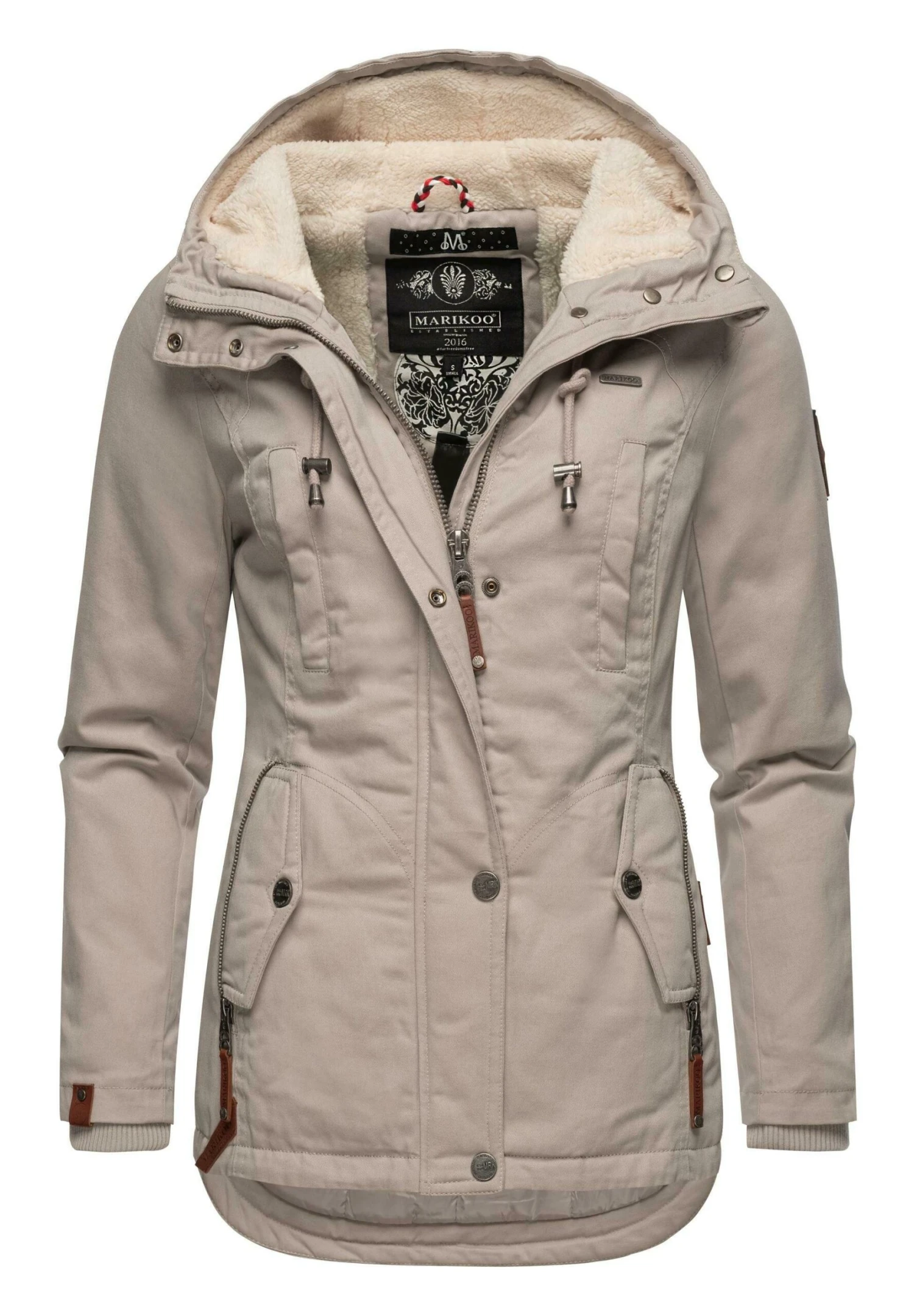 Bikoo - Abrigo De Invierno - Light Grey Melange