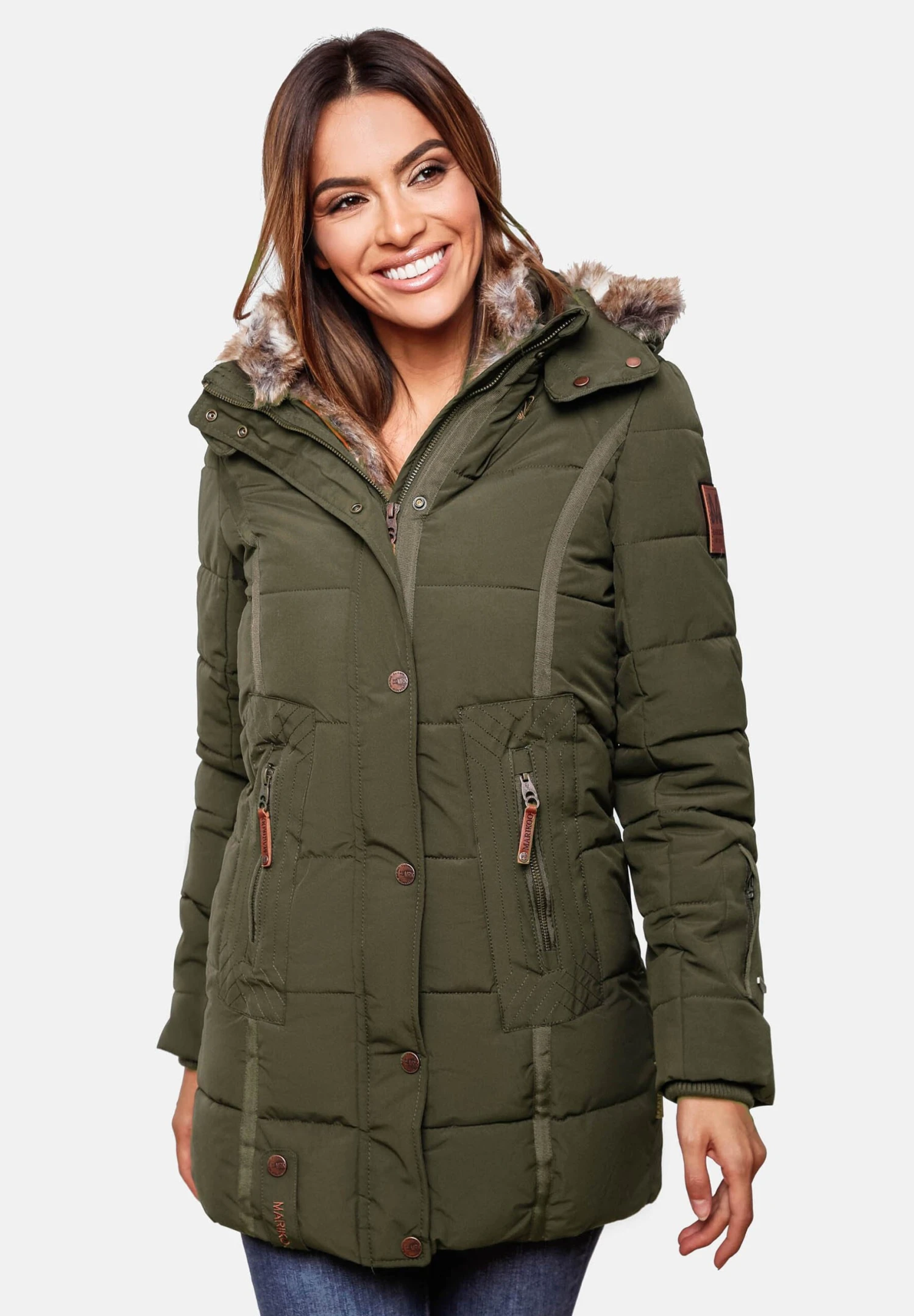 Lieblings - Abrigo De Invierno - Olive