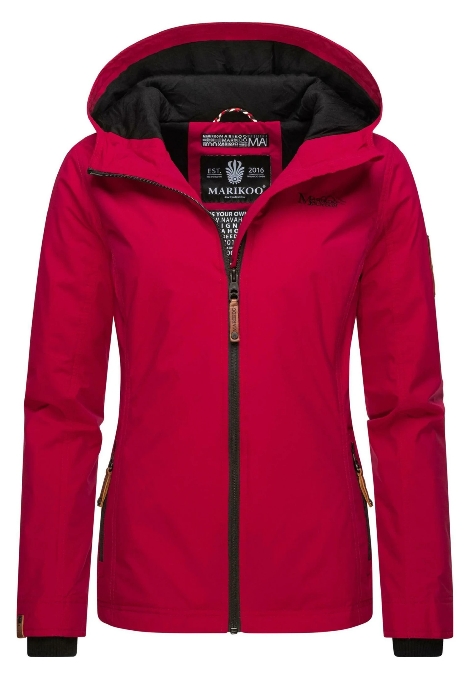 Brombeere - Chaqueta Outdoor - Fuchsia