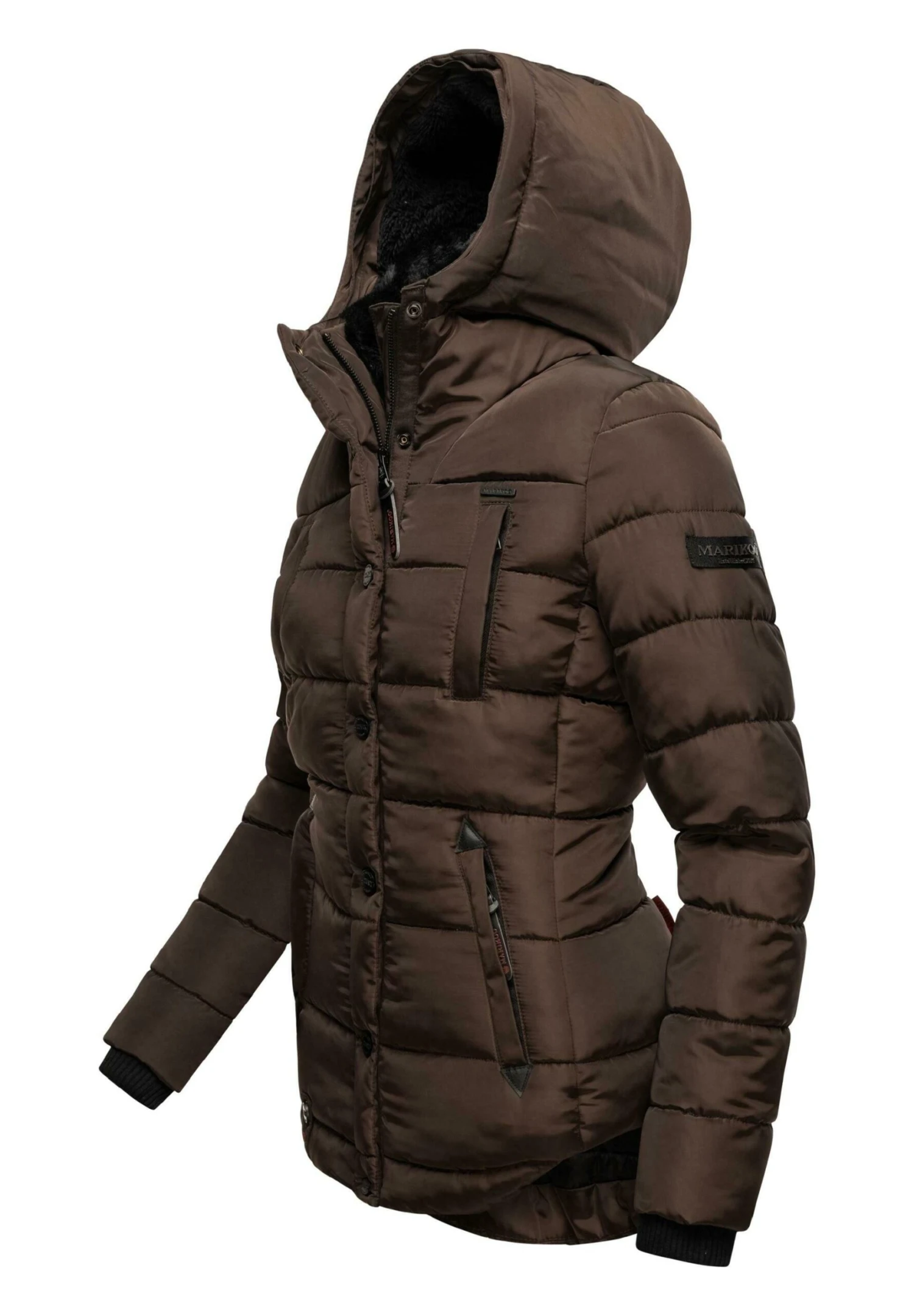 Lotusblüte - Chaqueta De Invierno - Dark Choco
