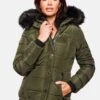 Marikoo Lotusblüte - Chaqueta De Invierno - Olive