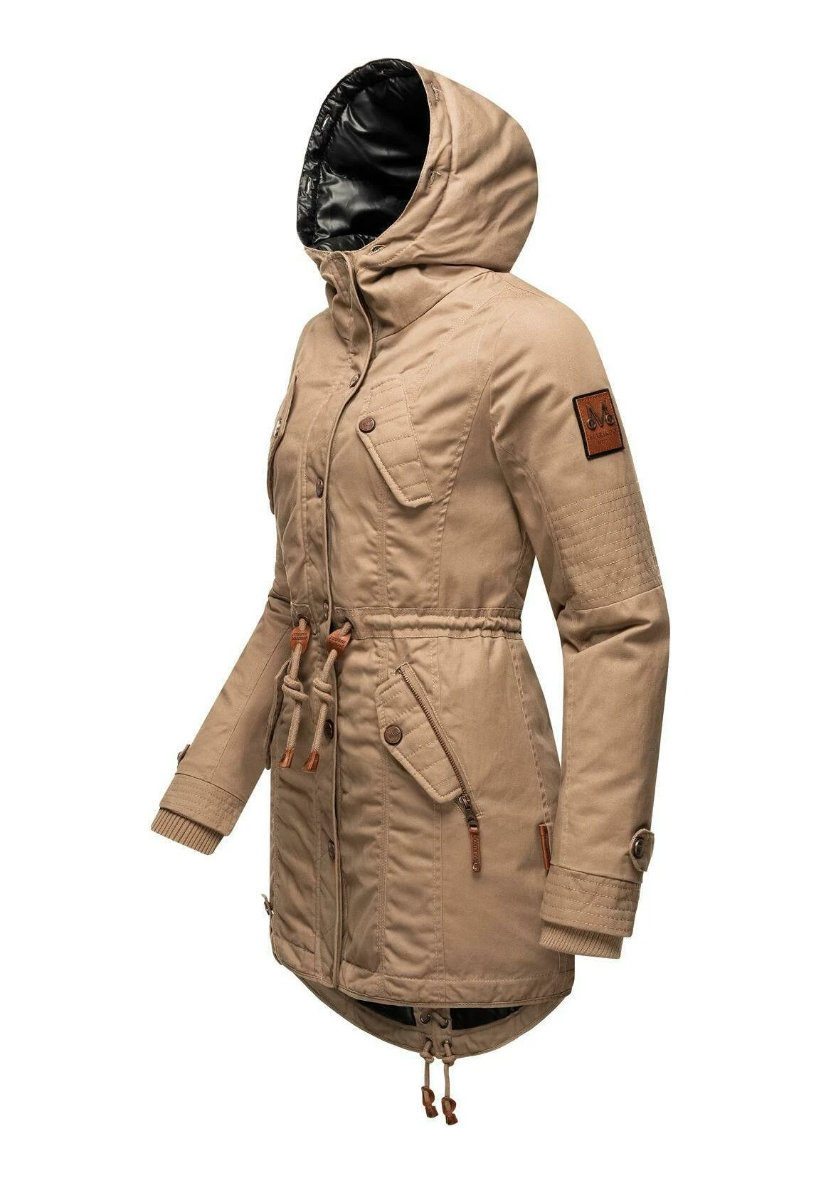 Viva- Abrigo De Invierno - Taupe Grey