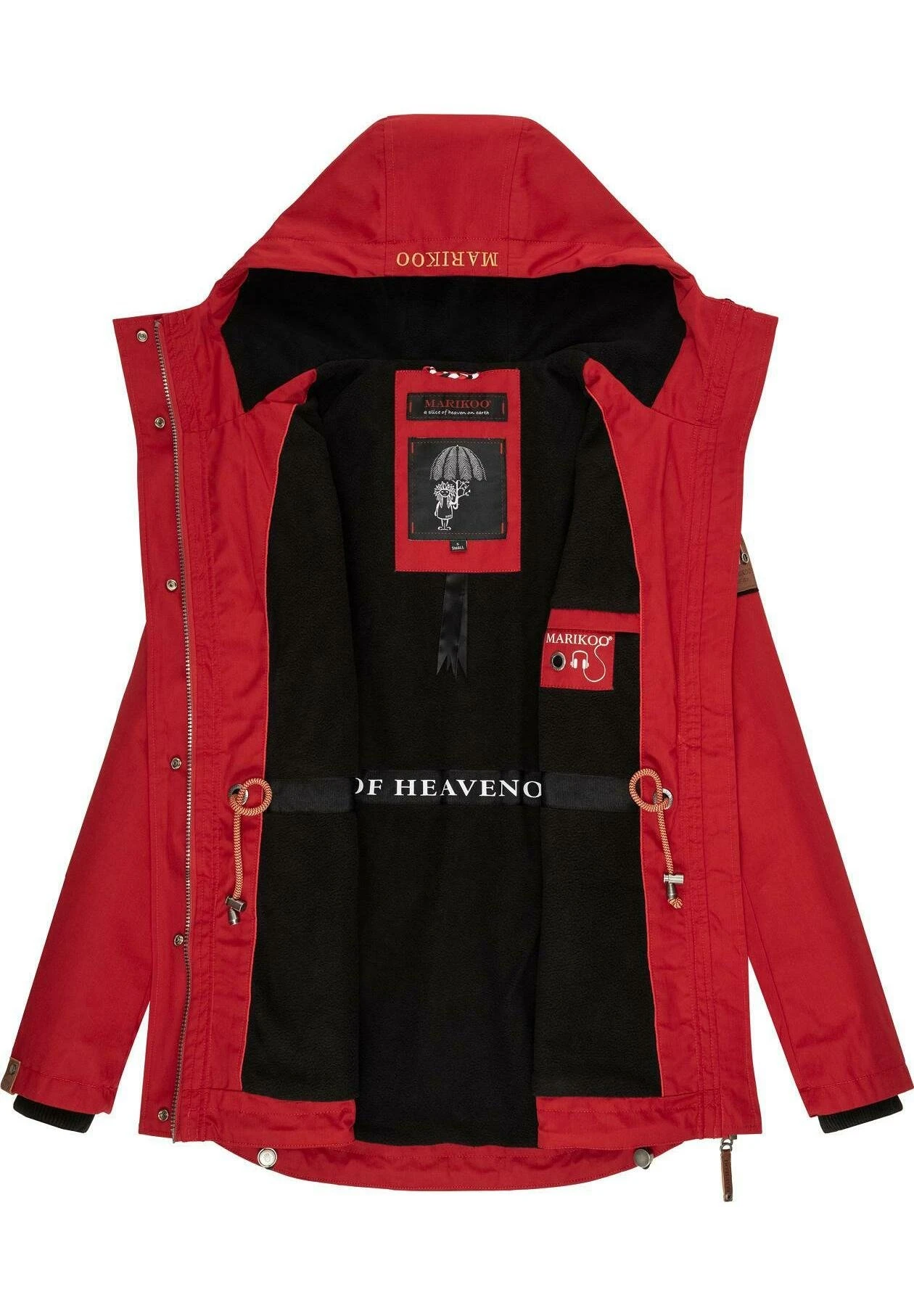 Babetaa - Parka - Cherry Red