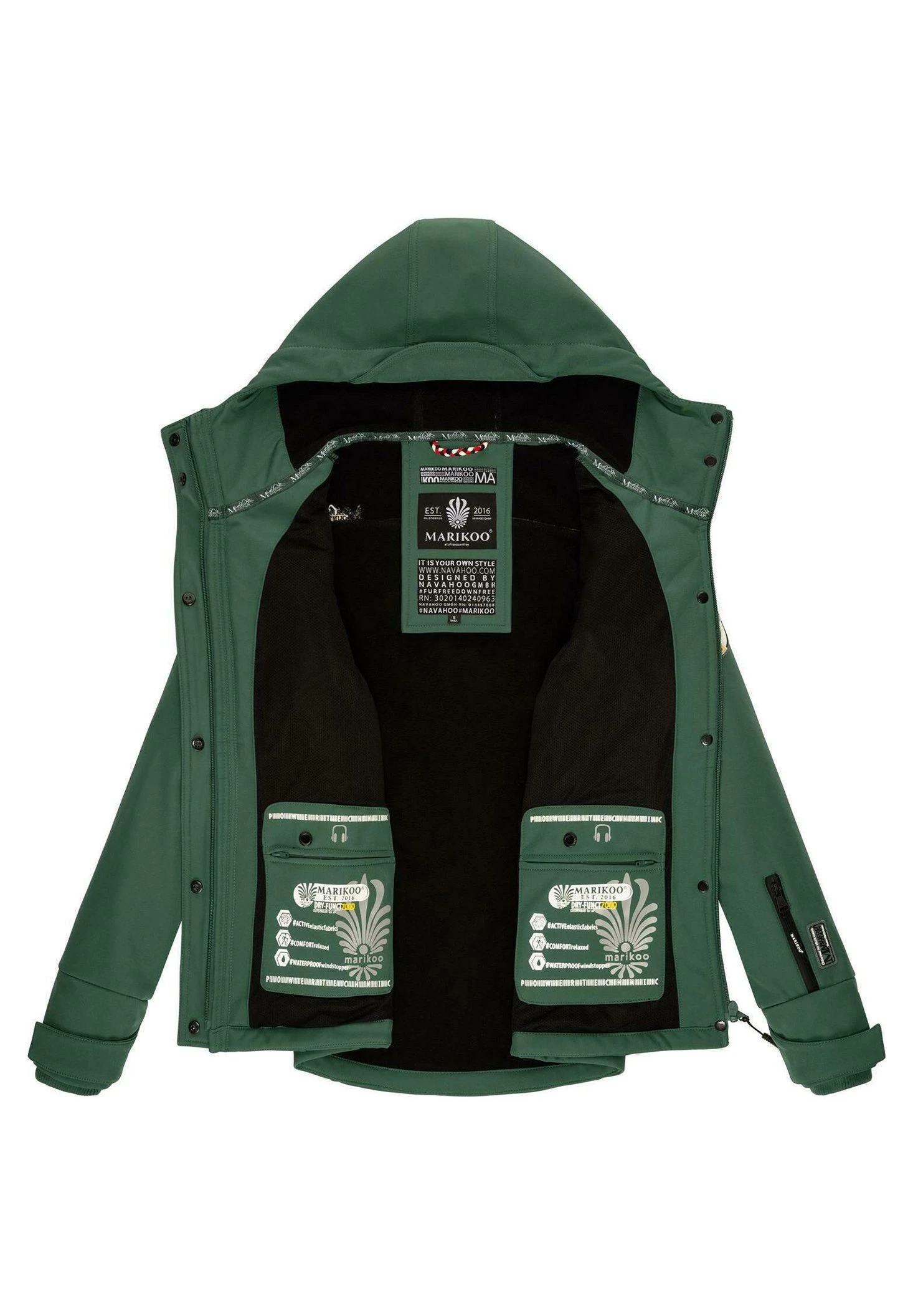 Funktions - Chaqueta Outdoor - Dusty Green