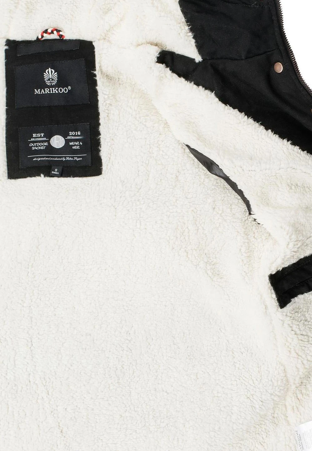 Manolya - Abrigo De Invierno - Black