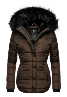 Marikoo Lotusblüte - Chaqueta De Invierno - Dark Choco