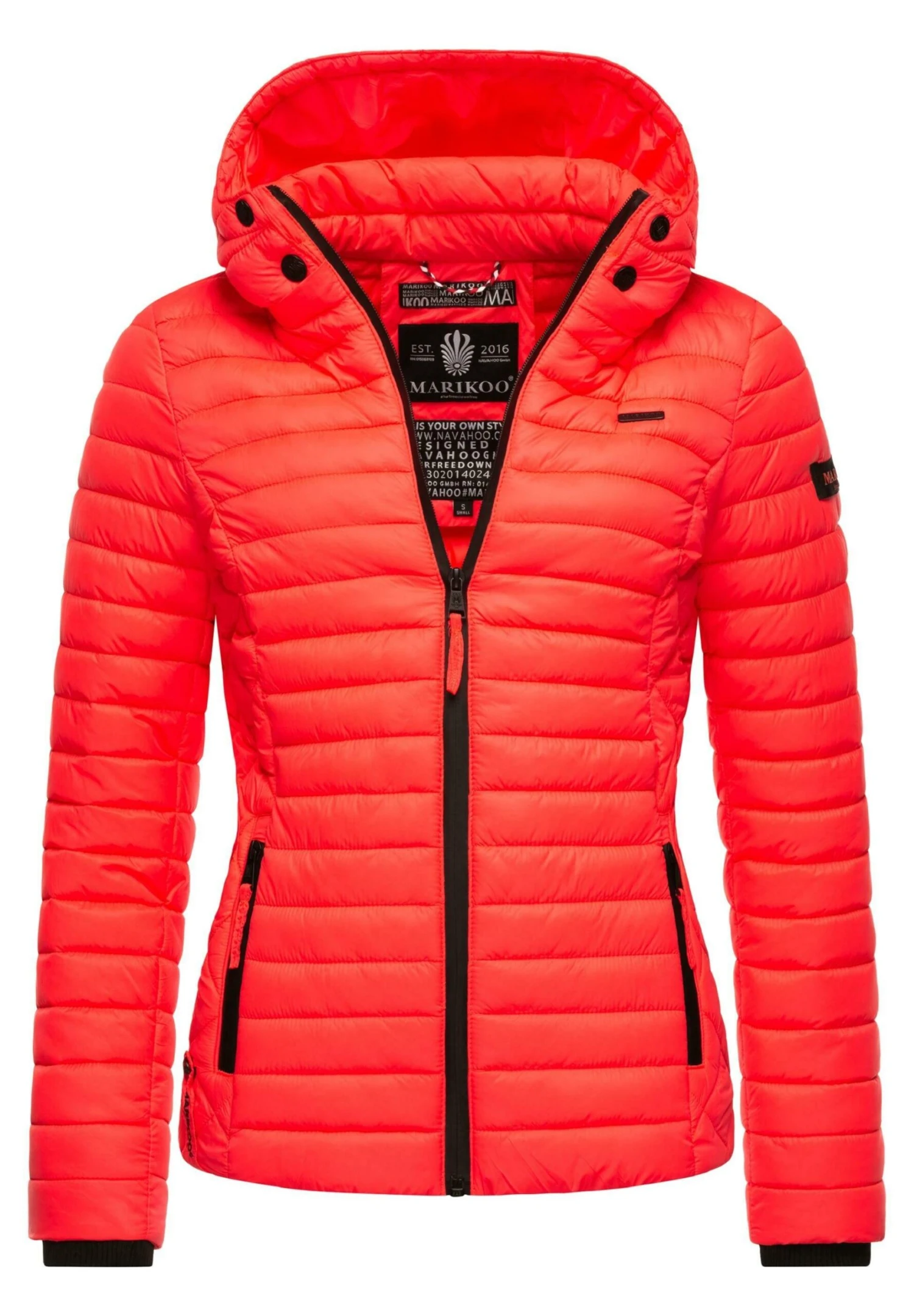 Samtpfote - Chaqueta De Entretiempo - Neon Coral