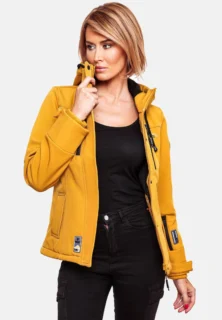 Marikoo Funktions - Chaqueta Outdoor - Amber Yellow
