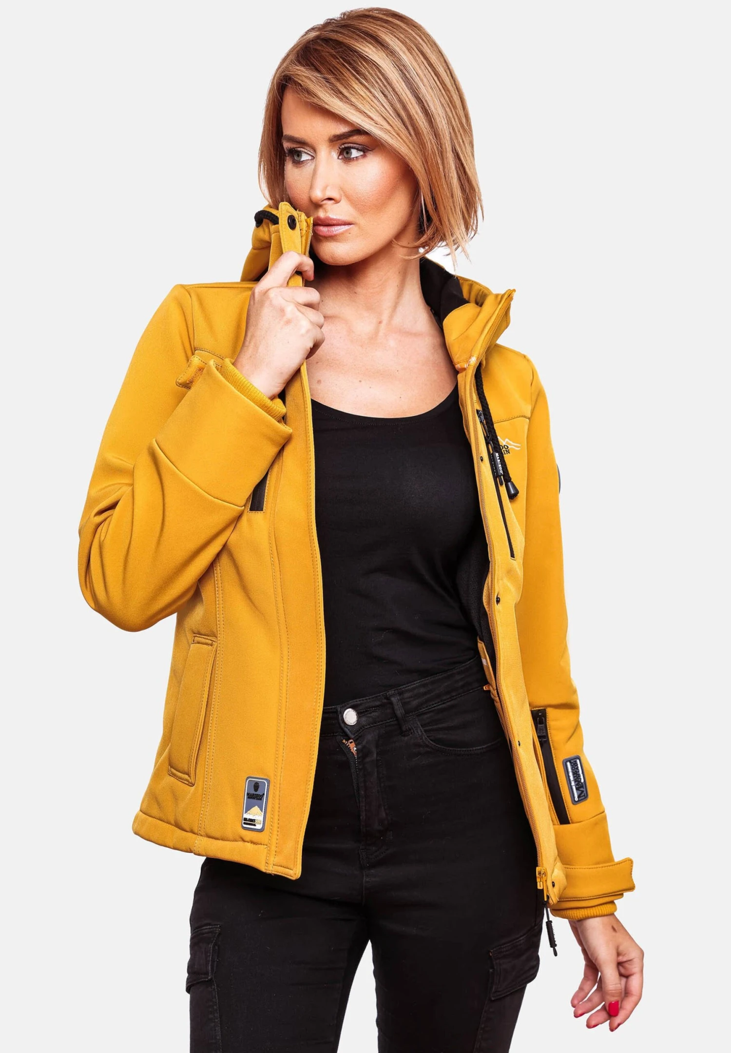 Funktions - Chaqueta Outdoor - Amber Yellow