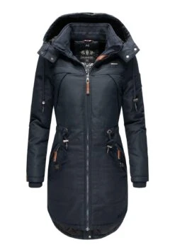 Marikoo Kamii - Abrigo De Invierno - Dark Blue