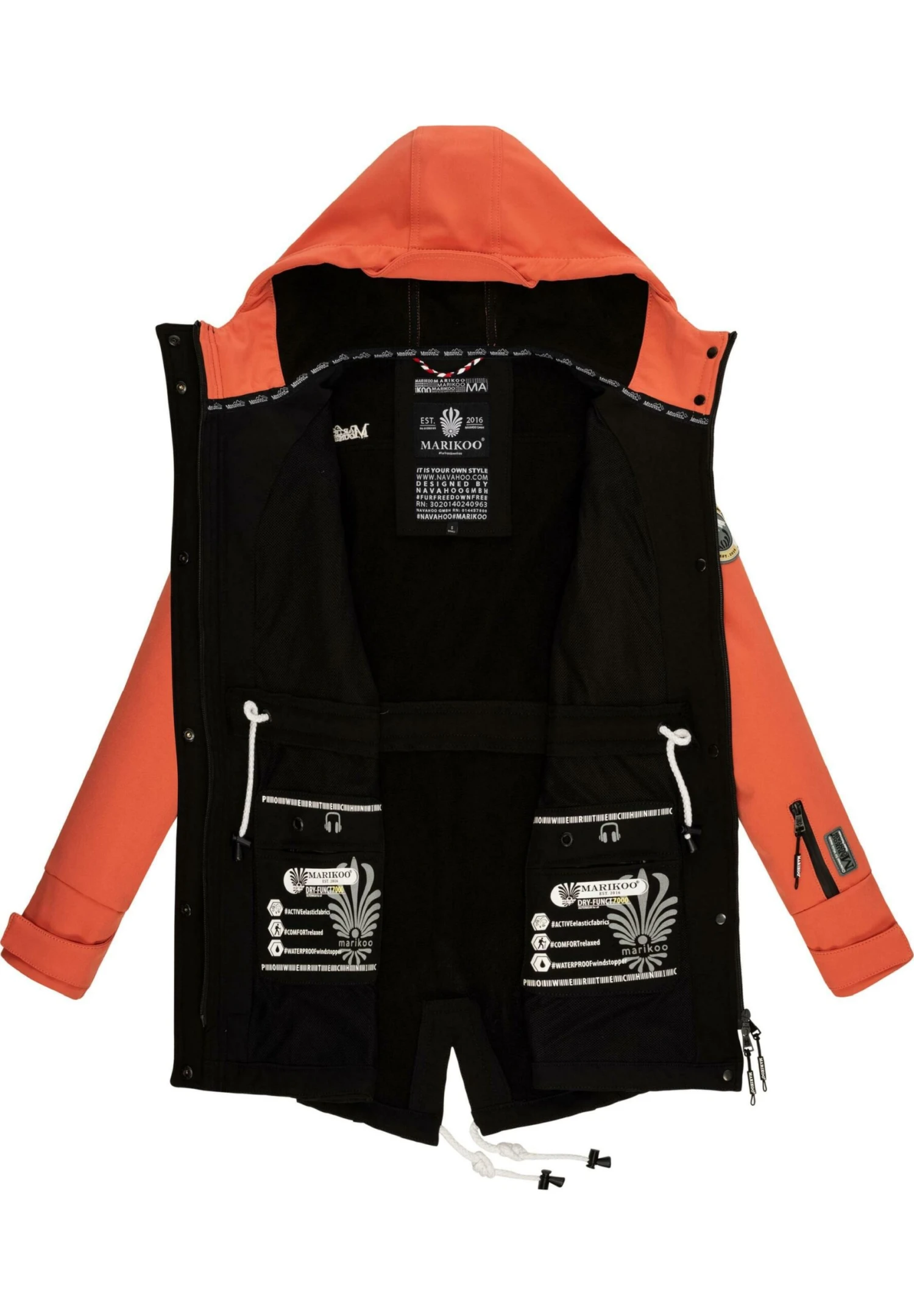 Zimtzicke - Parka - Black Coral