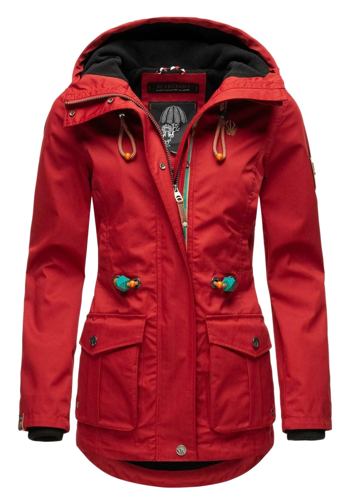 Babetaa - Parka - Cherry Red