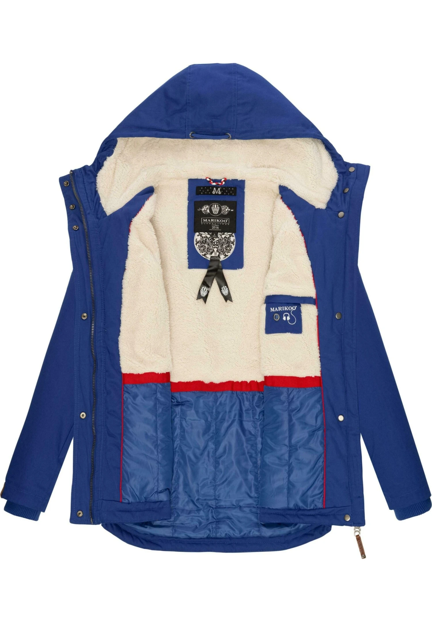 Bikoo - Abrigo De Invierno - Stone Blue Denim