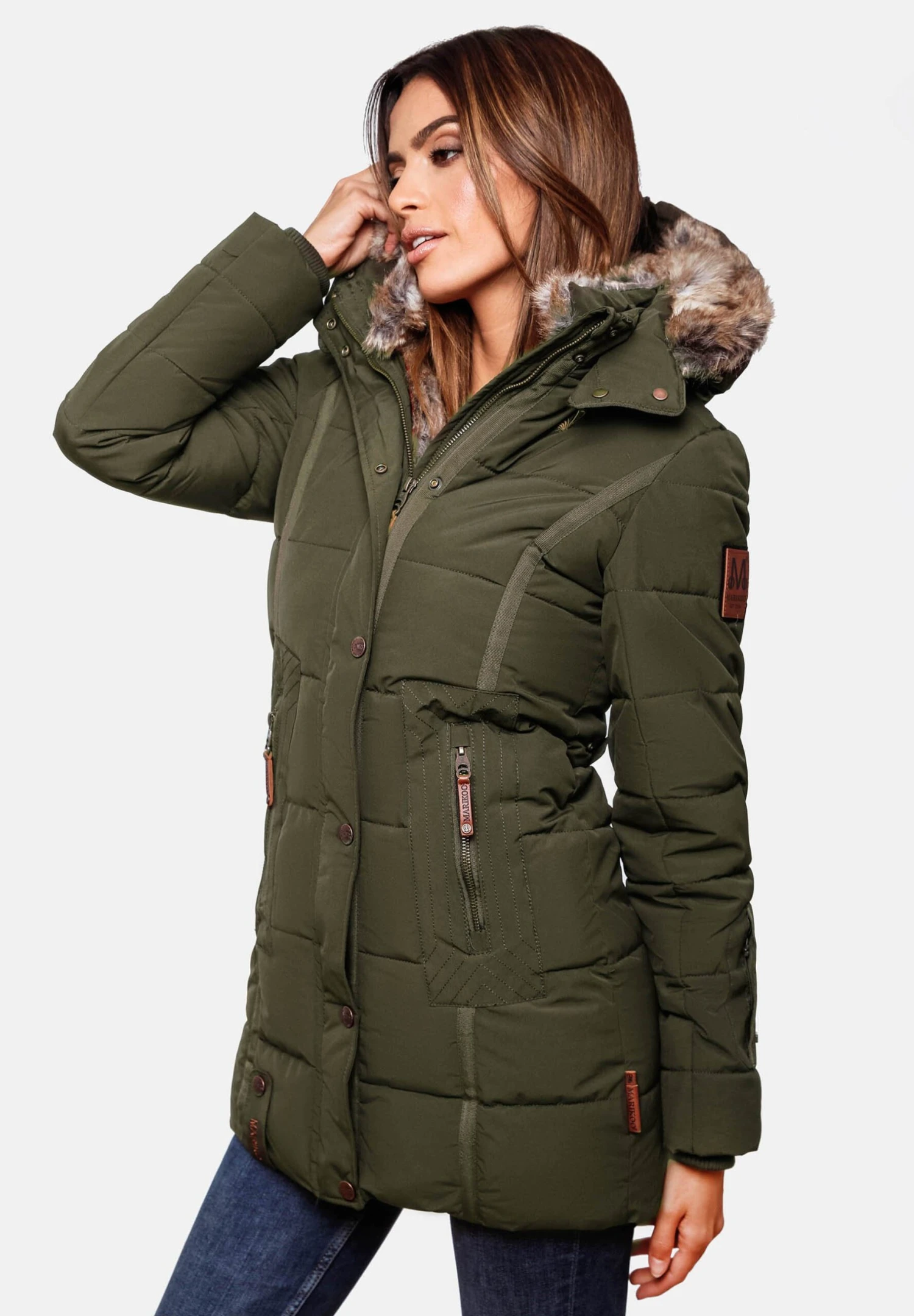 Lieblings - Abrigo De Invierno - Olive