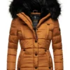 Marikoo Lotusblüte - Chaqueta De Invierno - Rusty Cinnamon