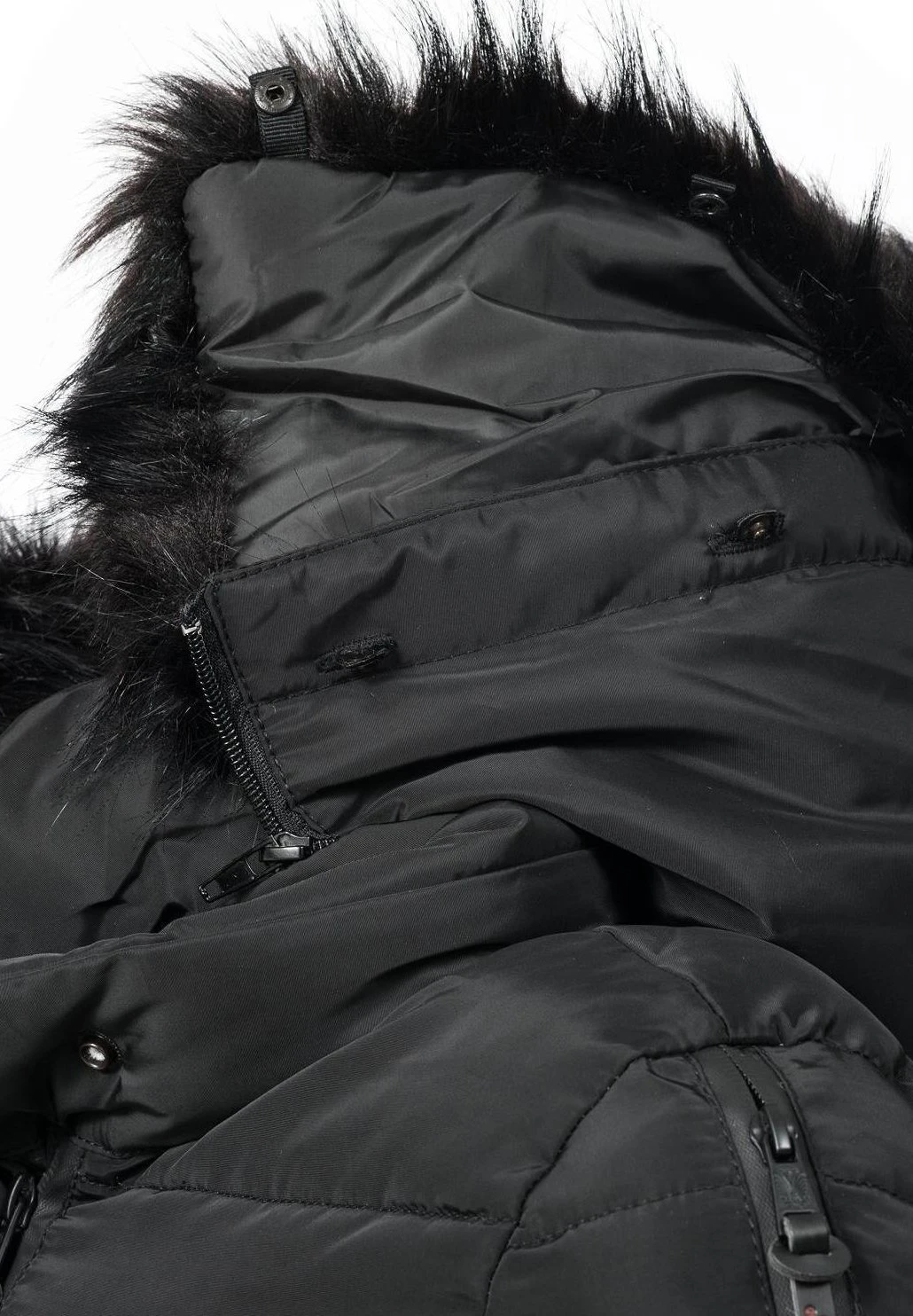 Moonshine - Abrigo De Invierno - Black