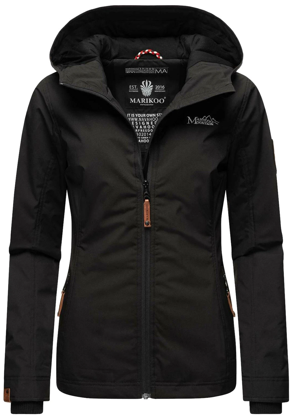 Brombeere - Chaqueta Outdoor - Black