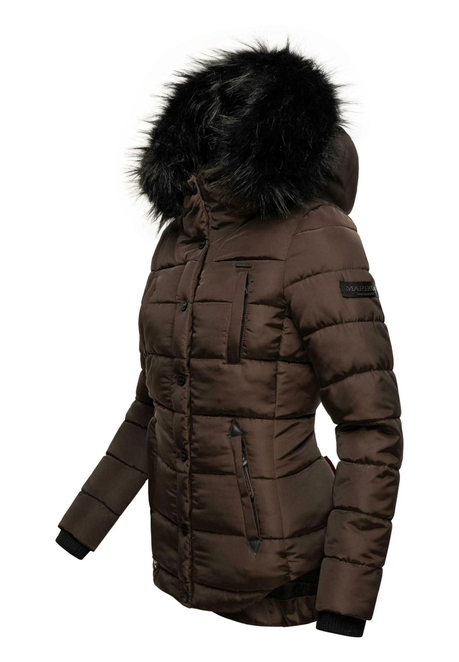 Lotusblüte - Chaqueta De Invierno - Dark Choco