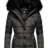 Marikoo Lotusblüte - Chaqueta De Invierno - Anthracite