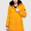 Marikoo Streliziaa - Abrigo De Invierno - Dark Yellow