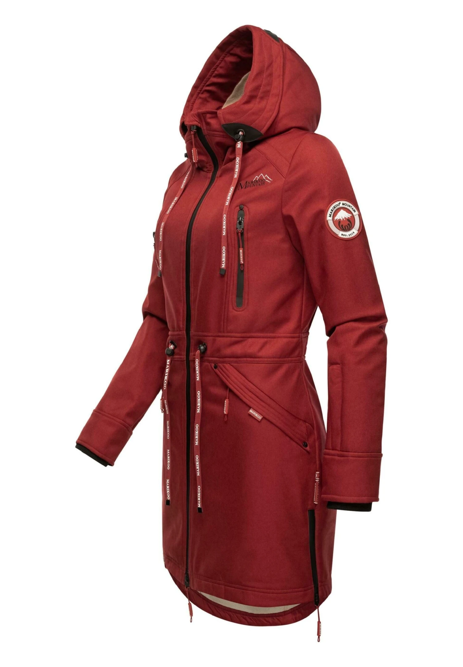 Racquelle - Parka - Blood Red