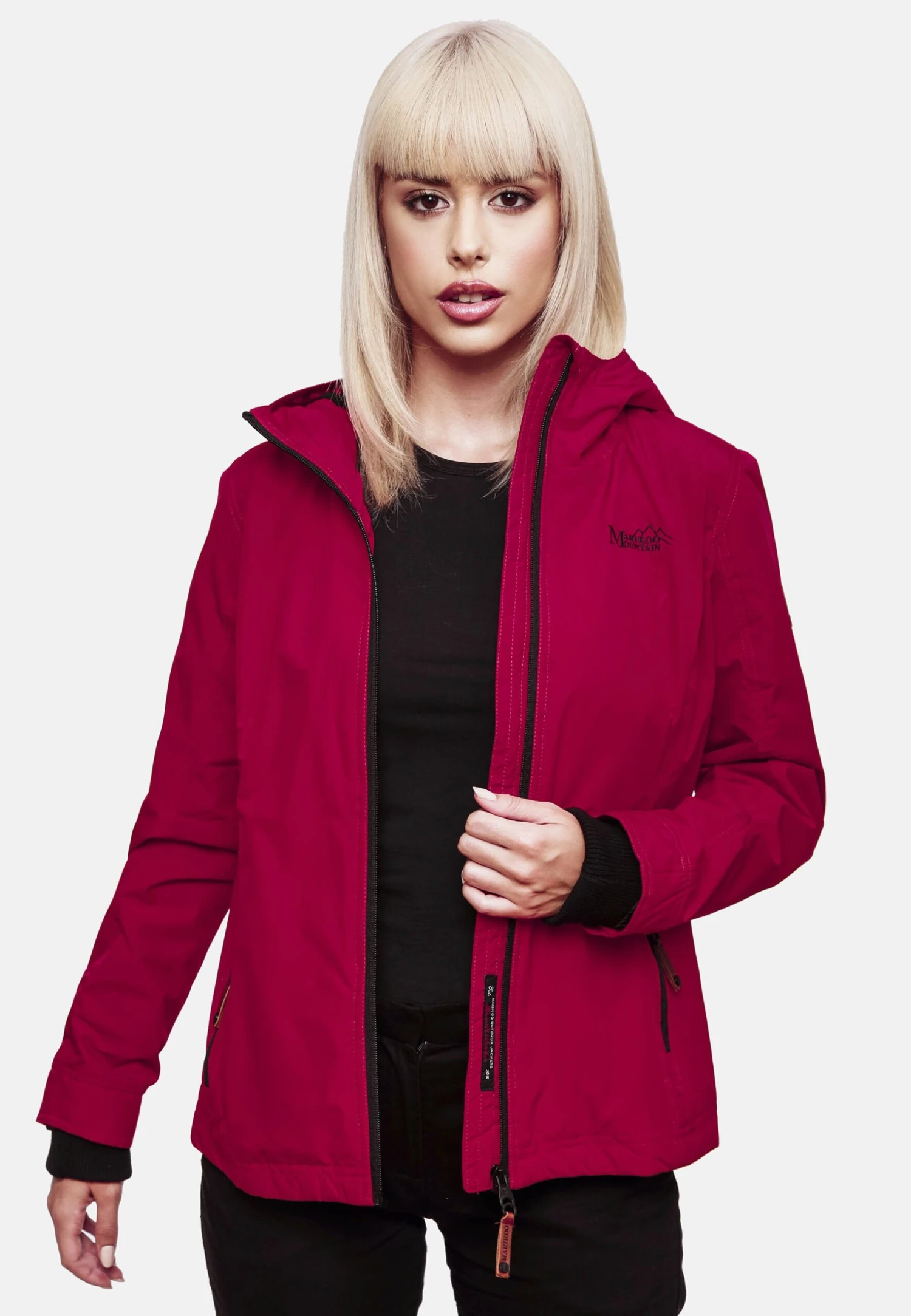 Brombeere - Chaqueta Outdoor - Fuchsia