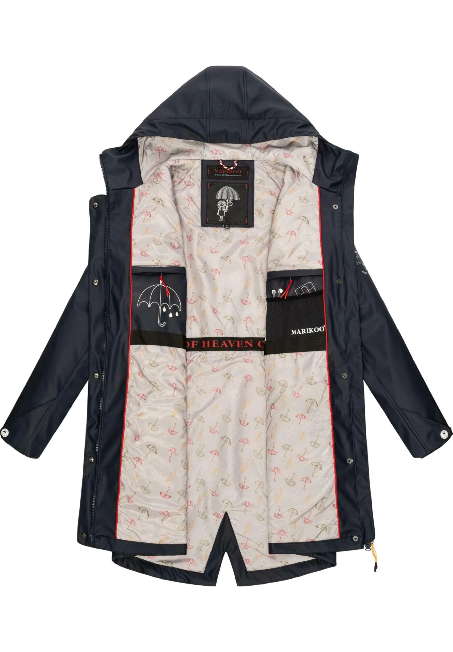 Dancing Umbrella - Impermeable - Dark Blue