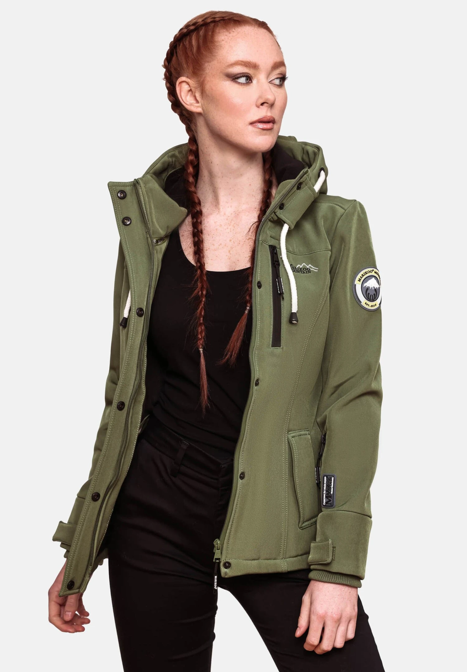 Funktions - Chaqueta Outdoor - Green Melange