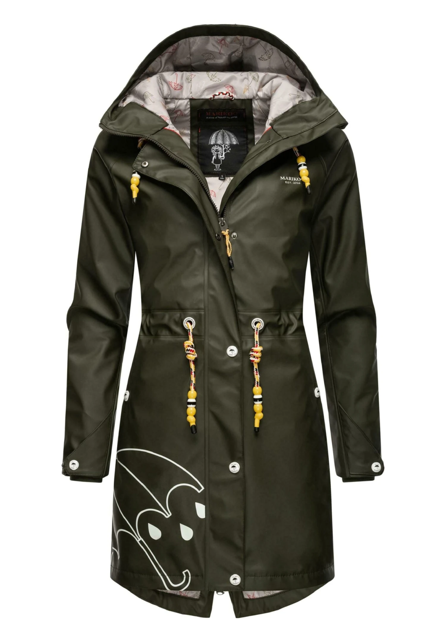 Dancing Umbrella - Impermeable - Dark Olive