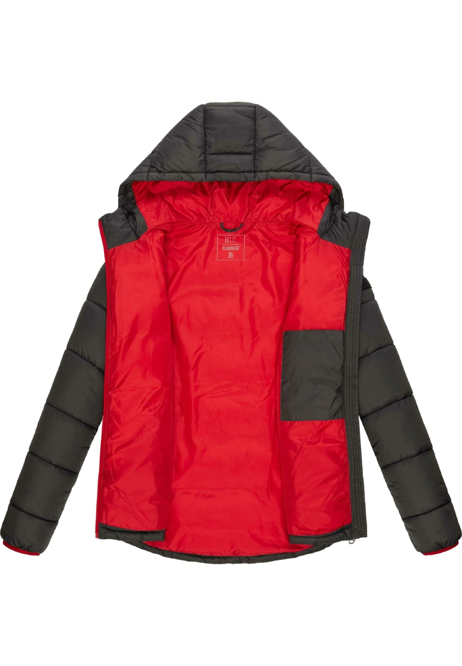 Leandraa - Chaqueta De Invierno - Dark Grey