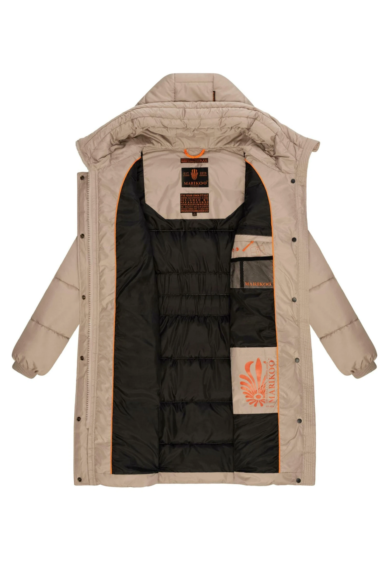 Yuikoo - Abrigo De Invierno - Taupe