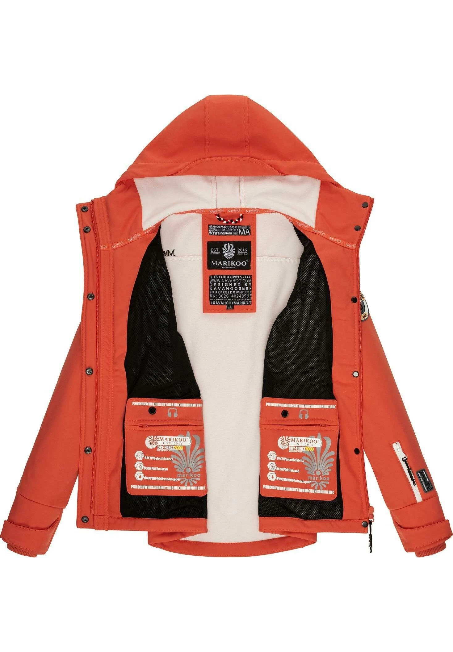 Funktions - Chaqueta Outdoor - Orange
