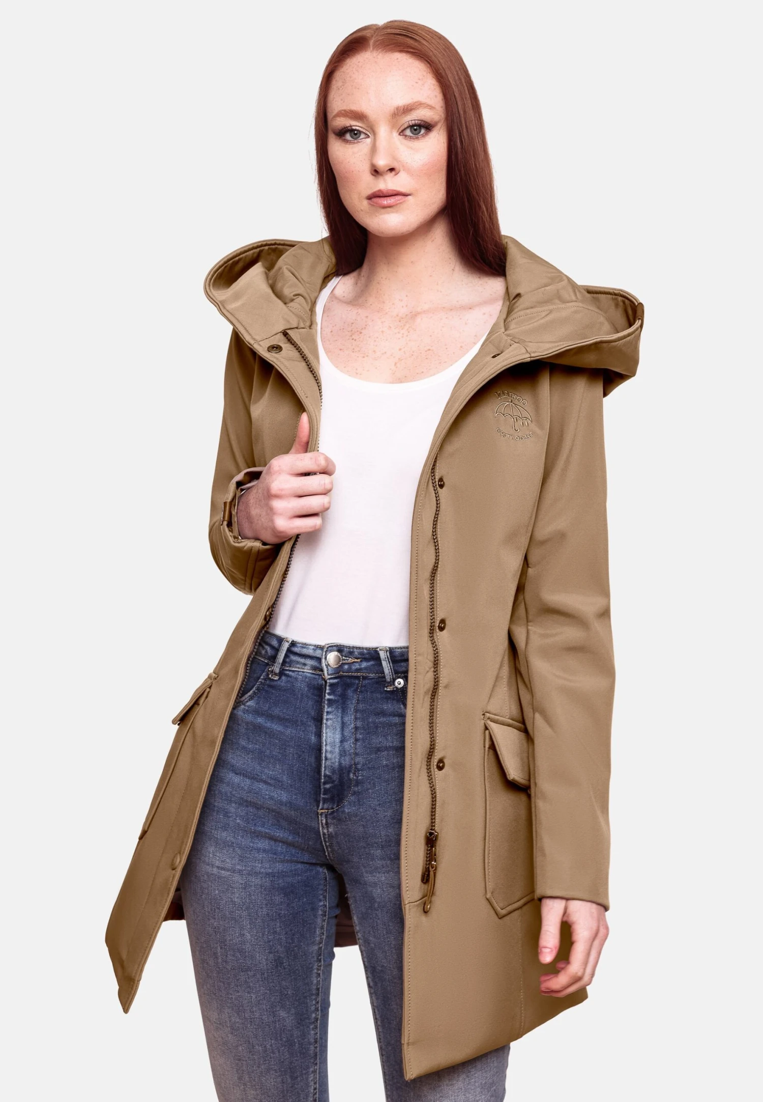 Mayleen - Impermeable - Taupe