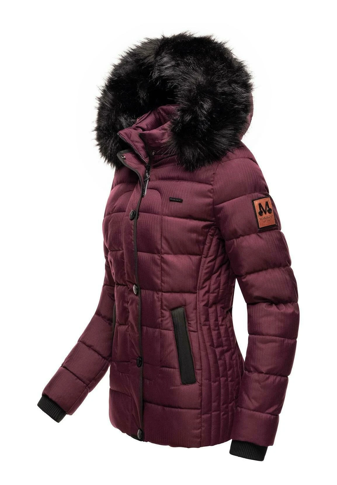 Unique - Chaqueta De Invierno - Dark Red Melange