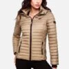 Marikoo Samtpfote - Chaqueta De Entretiempo - Mottled Beige