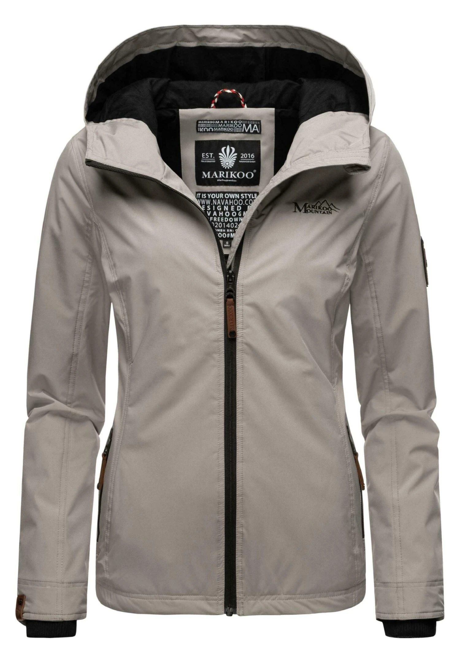 Brombeere - Chaqueta Outdoor - Zinc Grey