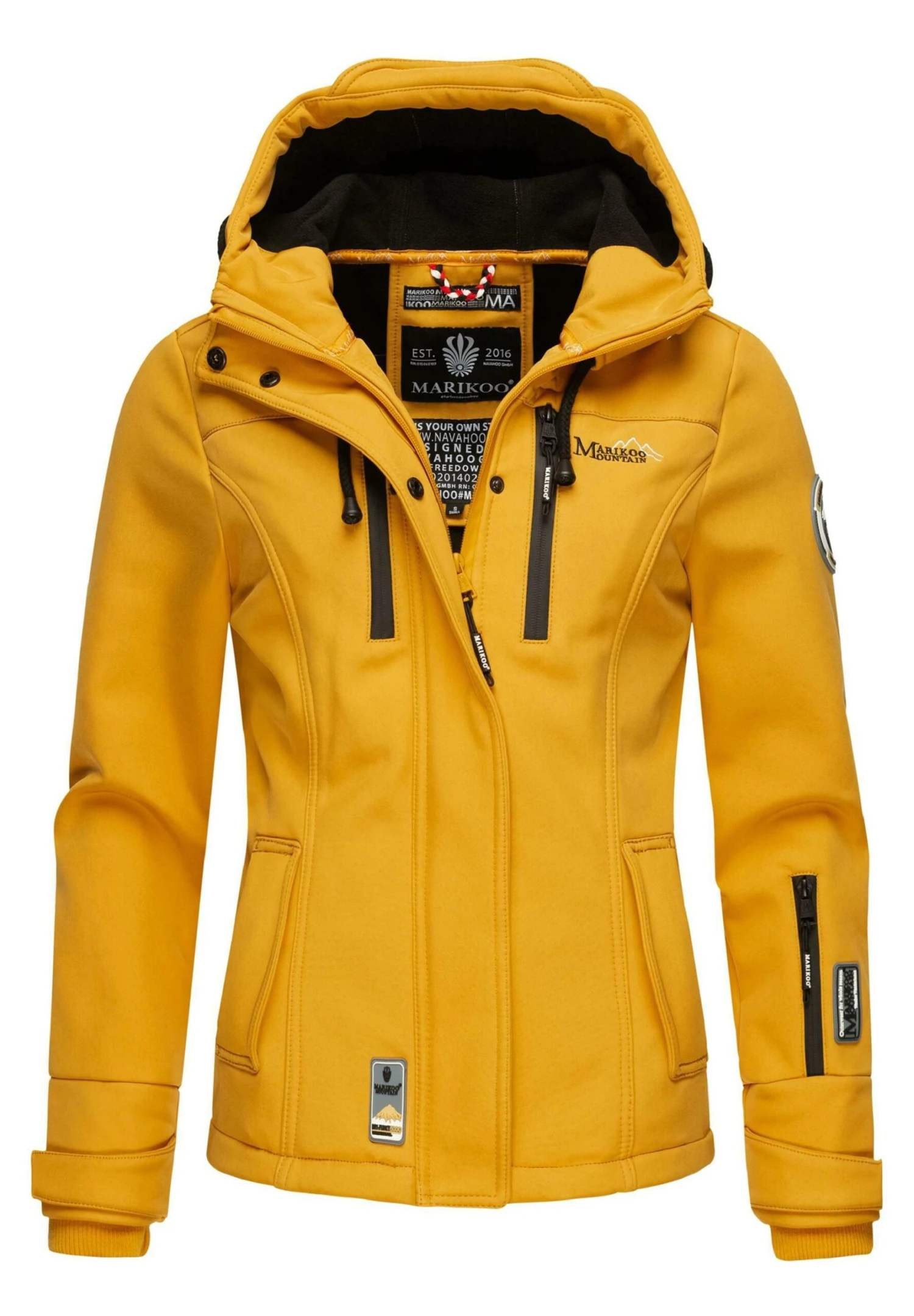 Funktions - Chaqueta Outdoor - Amber Yellow